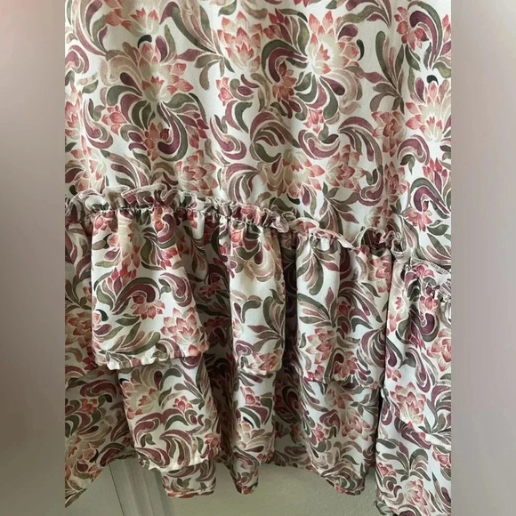 Flint and Moss women’s ruffled bell sleeve blouse size XL - Picture 5 of 5